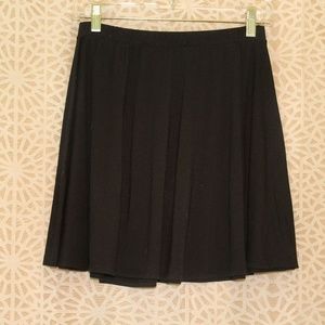 Simple Black Circle Skirt